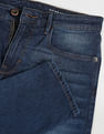 Flying Machine Slash Slim Tapered Dark Wash Jeans