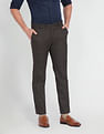 Arrow Mid Rise Dobby Trousers