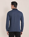 U.S. Polo Assn. Ribbed Collar Logo Polo Shirt
