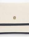 Tommy Hilfiger Solid Blue Polyester Sling Bag