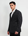 Arrow Textured Slim fit Blazer