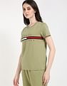 Tommy Hilfiger Embroidered Logo Regular-Fit Cotton Polo T-Shirt