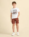 U.S. Polo Assn. Kids Boys Pure Cotton Regular Fit T-Shirt