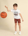 U.S. Polo Assn. Kids Boys Pure Cotton Regular Fit T-Shirt