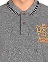 U.S. Polo Assn. Denim Co. Cotton Heathered Polo Shirt