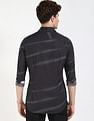 Calvin Klein Jeans Printed Slim-Fit Satin Woven Shirt
