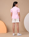 U.S. Polo Assn. Kids Girls Schiffli Top