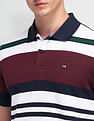 Arrow Sport Horizontal Striped Regular Polo Shirt