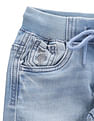 U.S. Polo Assn. Kids Boys Drawstring Waist Slim Jeans