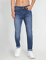 Flying Machine Slash Slim Tapered Fit Authentic Signature Jeans