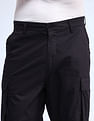Flying Machine Mid Rise Relaxed Fit Trousers