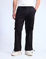 Flying Machine Mid Rise Relaxed Fit Trousers