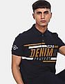 U.S. Polo Assn. Cotton Brand Print Polo Shirt