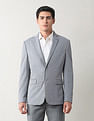 Arrow Zero Calorie Slim Fit Textured Blazer