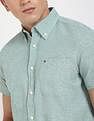 Tommy Hilfiger Printed Regular-Fit Cotton Shirt