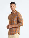 Flying Machine Tartan Check Twill Shirt