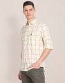 U.S. Polo Assn. Cotton Twill Windowpane Shirt