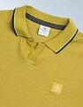 Flying Machine Textured Color Of Home Polo Shirt