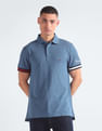 Tommy Hilfiger Flag Cuff Slim Polo Shirt