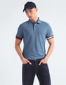 Tommy Hilfiger Flag Cuff Slim Polo Shirt
