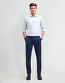 Arrow Manhattan Slim Fit Windowpane Checked Shirt