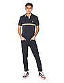 U.S. Polo Assn. Pique Striped Polo Shirt