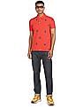 U.S. Polo Assn. Denim Co. Pique Printed Polo Shirt