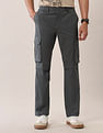U.S. Polo Assn. Denim Co. Mid Rise Solid Straight Fit Cargos