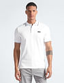 Calvin Klein Stretch Pique Tipped Polo Shirt