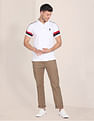 U.S. Polo Assn. Brand Tape Waffle Polo Shirt