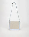 Tommy Hilfiger Solid Blue Polyester Sling Bags