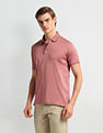 Arrow Solid Cotton Polo Shirt