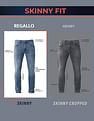 U.S. Polo Assn. Denim Co. Regallo Skinny Fit Blue Super Stretch Jeans
