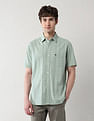 Arrow Sport Textured Dobby Pure Cotton Shirt