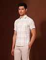 U.S. Polo Assn. Grid Tattersall Checked Pure Cotton Shirt