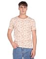 Flying Machine All Over Print Cotton T-Shirt
