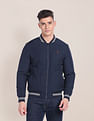 U.S. Polo Assn. Striped Detail Bomber Jacket