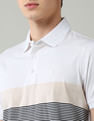 Arrow Horizontal Striped Regular Fit Polo Shirt
