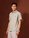 U.S. Polo Assn. Tailored Fit Pure Cotton Poplin Shirt
