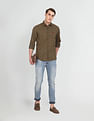 U.S. Polo Assn. Denim Co. Pure Cotton Floral Print Casual Shirt