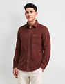 U.S. Polo Assn. Denim Co. Textured Slim Fit Shirt