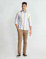 U.S. Polo Assn. Denim Co. Vertical Stripe Slim Fit Shirt