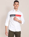 U.S. Polo Assn. Dyed Stripe Solid Shirt