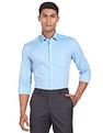 Arrow Self Design Manhattan Slim Fit Shirt