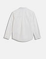 Tommy Hilfiger Kids Boys Solid Regular-Fit Cotton Shirt