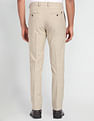 Arrow Newyork Windowpane Check Smart Flex Trousers