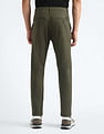 Flying Machine Slash Slim Tapered Fit Solid Chinos