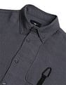 Flying Machine Textured Oversized Fit Shirt
