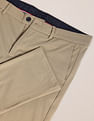 U.S. Polo Assn. Solid Denver Slim Fit Casual Trousers