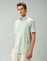 Arrow Sport Air Soft Regular Fit Abstract Shirt